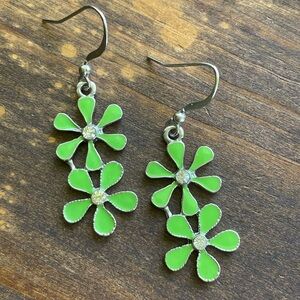 Flower earrings